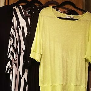 4 size 2X tops for 1 price