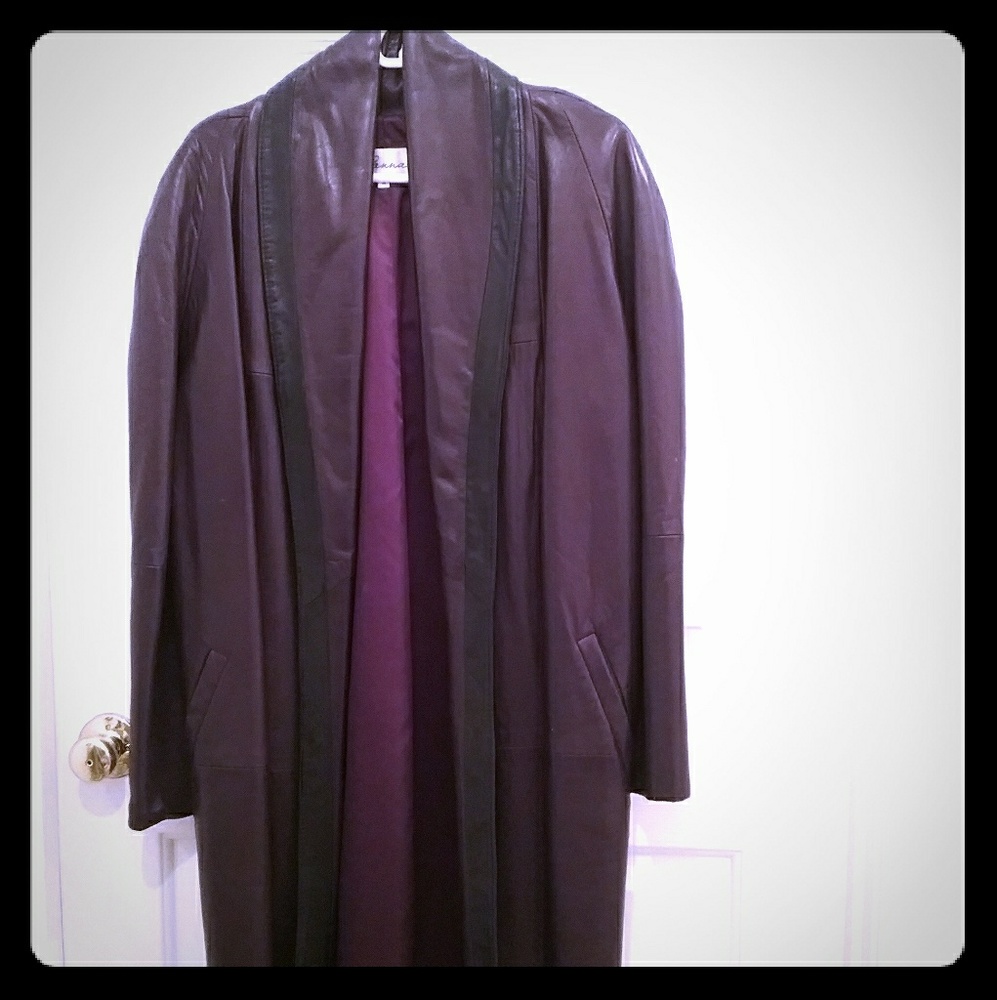 Genuine Wrap Leather coat # 1 (one)