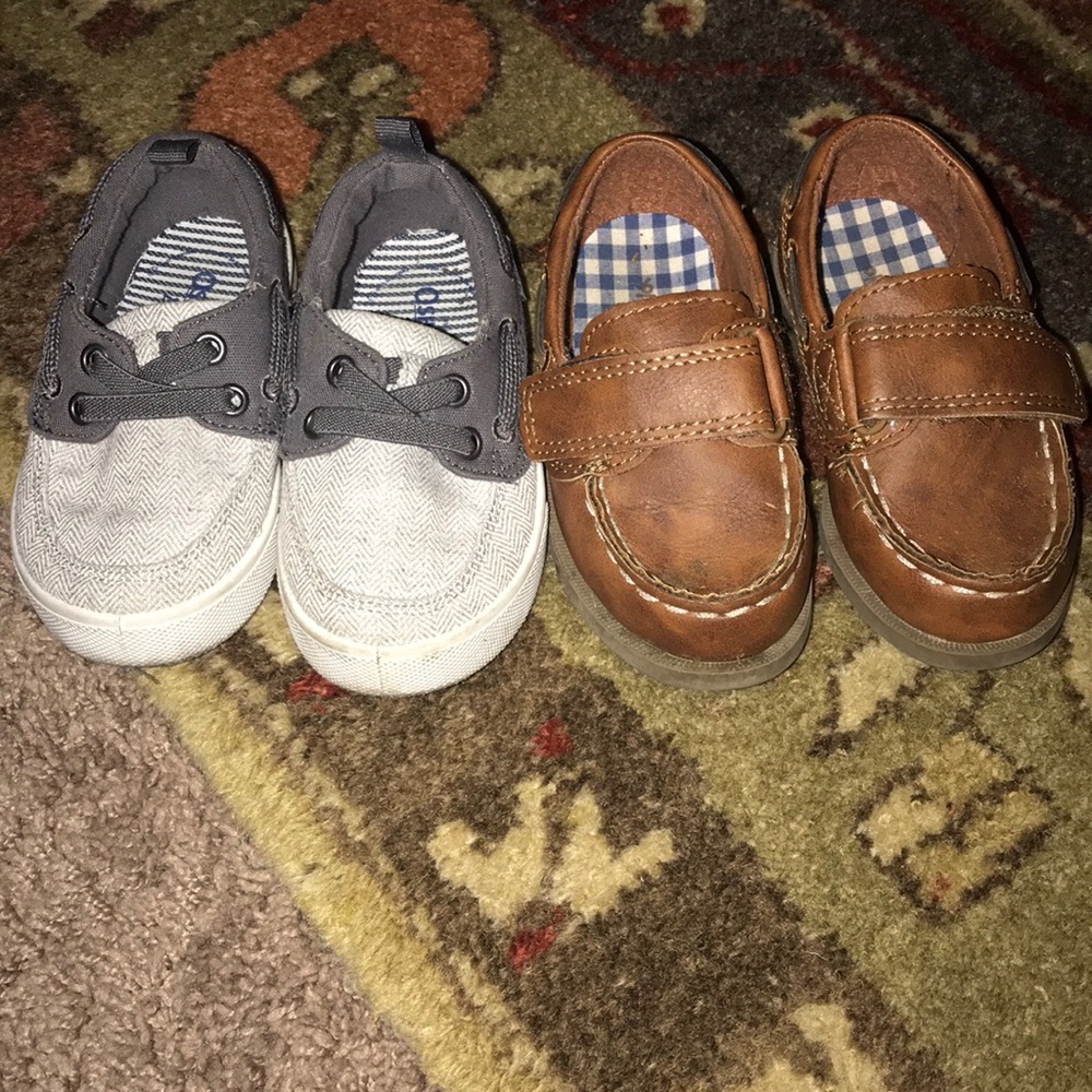 Lot of two little boy shoes