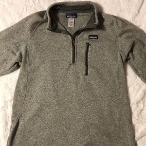 Gray Patagonia Pullover