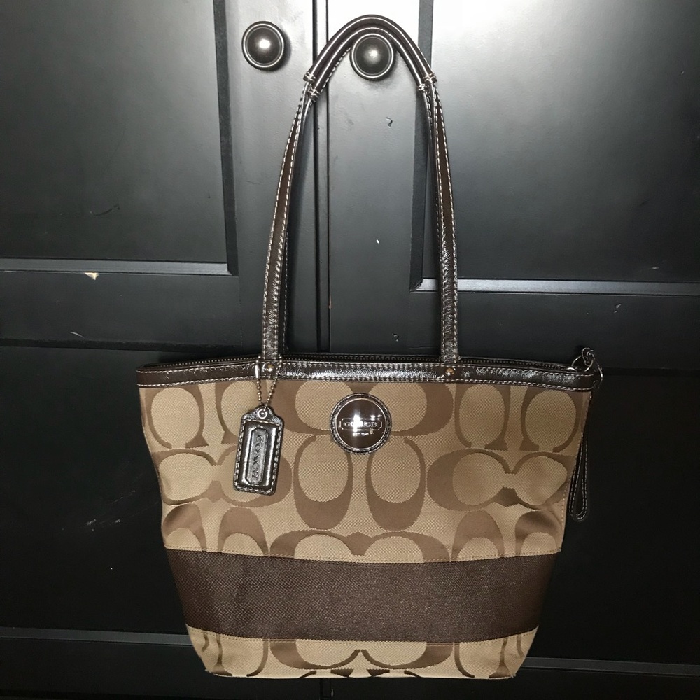 Canvas Coach Purse