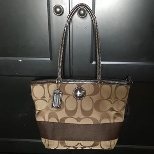 Canvas Coach Purse