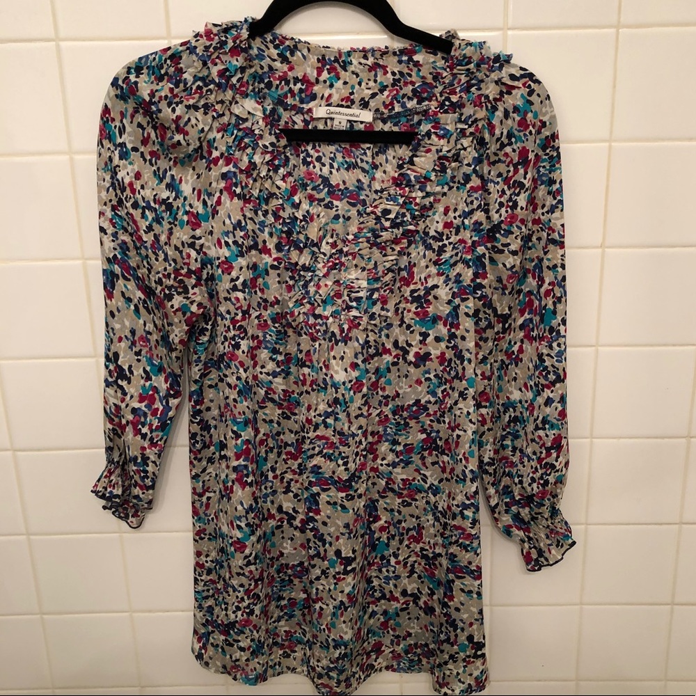 Beautiful multi-colored long tunic