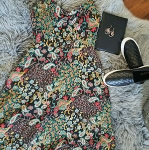 Forever 21 Floral Midi Dress