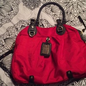 JPK Red Slouchy Hobo shoulder bag