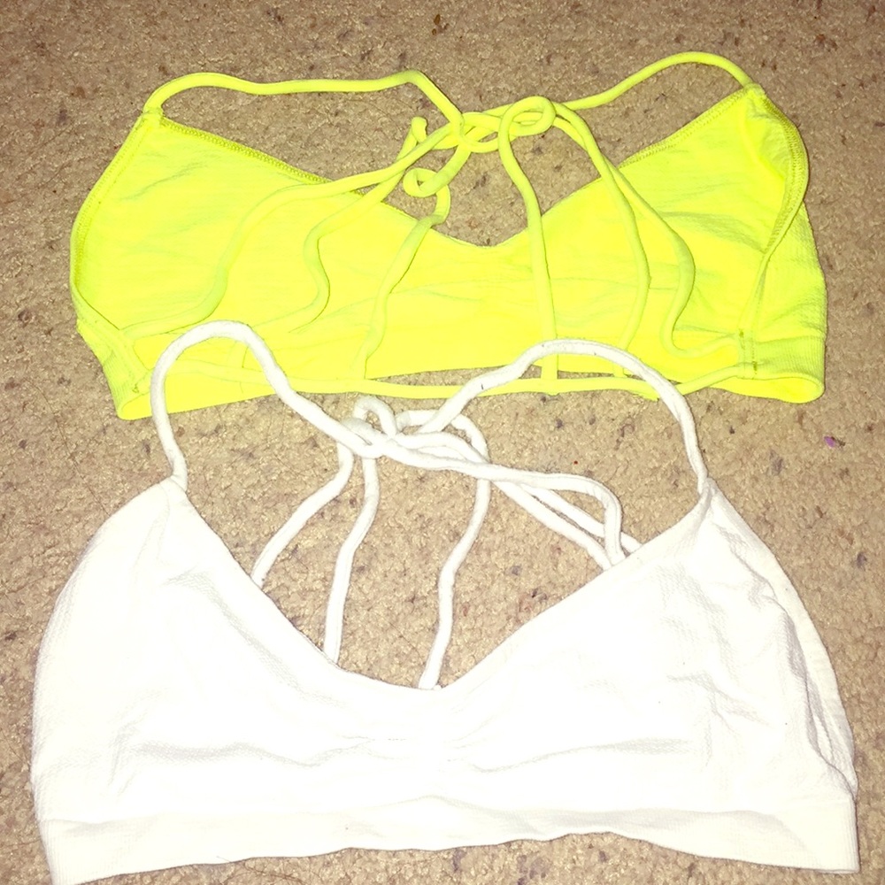 Free people bralettes