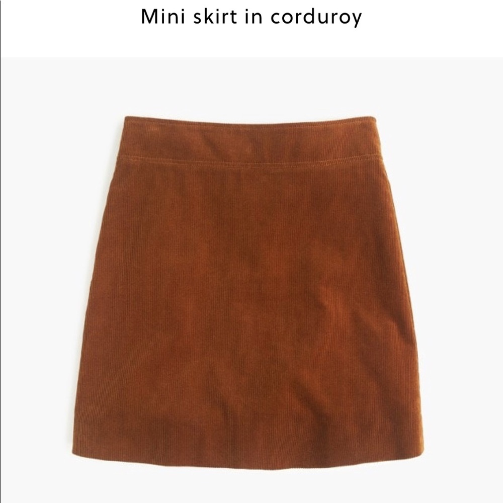 J. Crew Factory Corduroy Mini Skirt - New w/Tags
