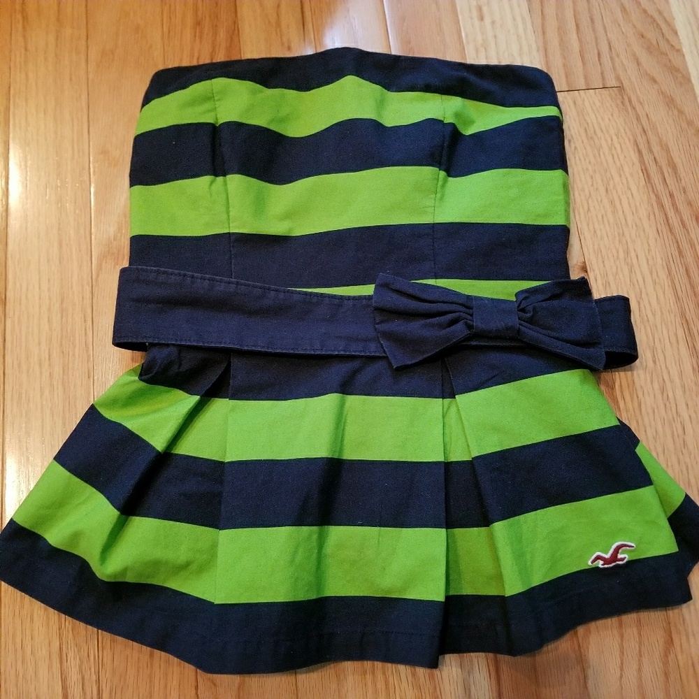 Striped Peplum Top