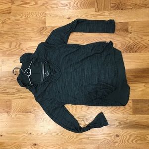 Sift & sexy lace up hoodie