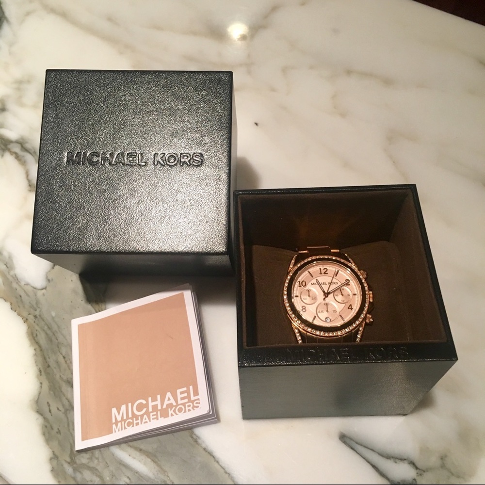 Rose gold Michael Kors Watch (Blair/mk5263 style)
