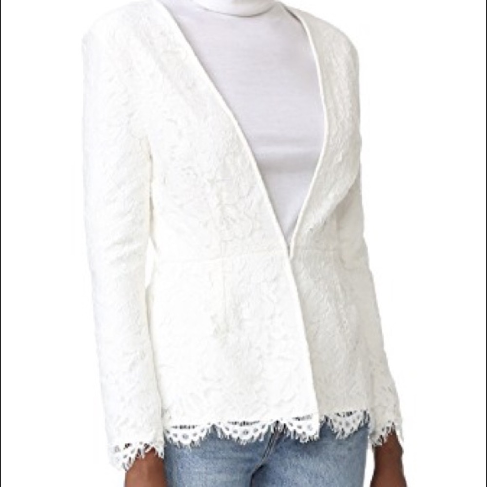Cupcakes and cashmere lace blazer