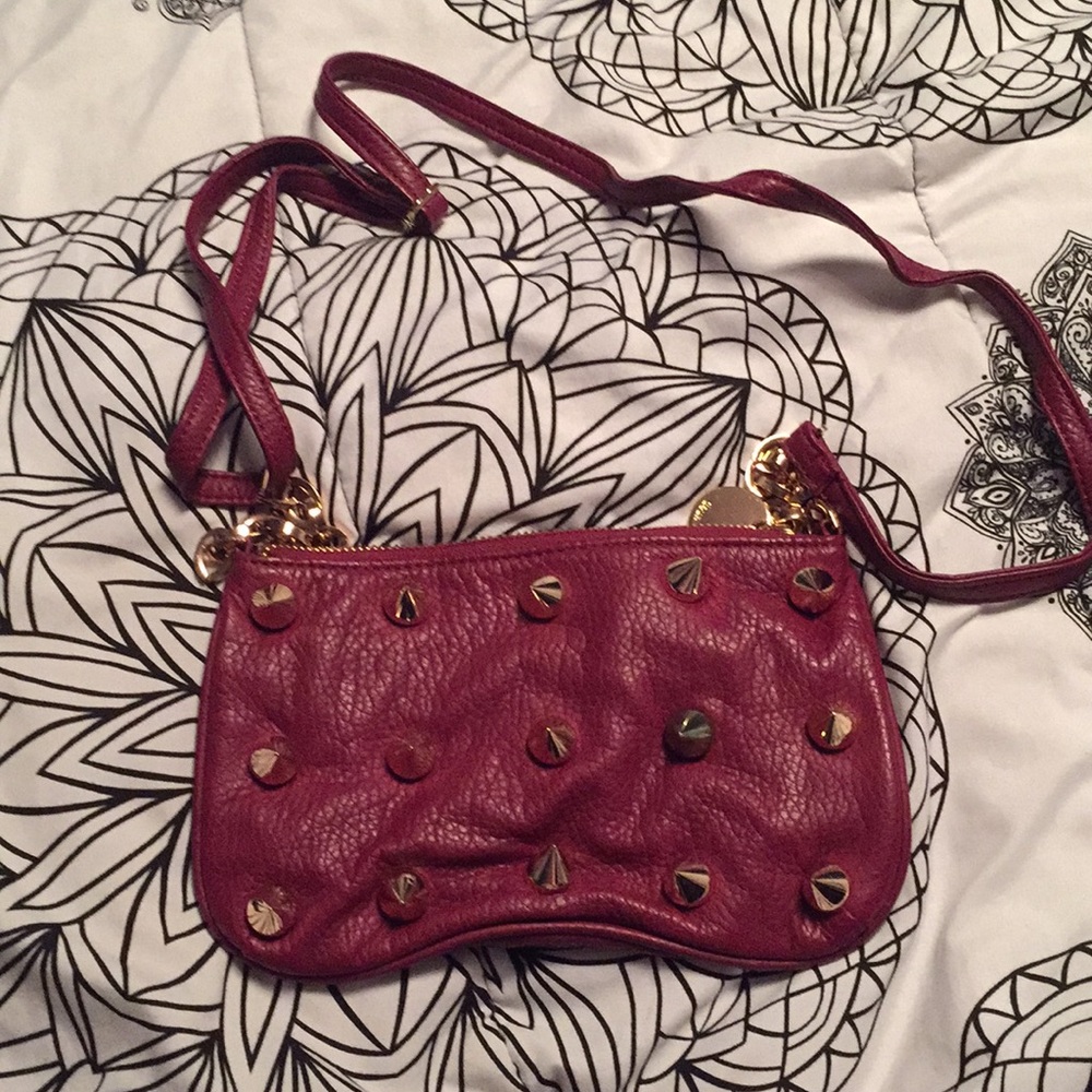Red Deux Lux cross body bag
