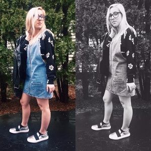 NWOT Zara Overall Dress