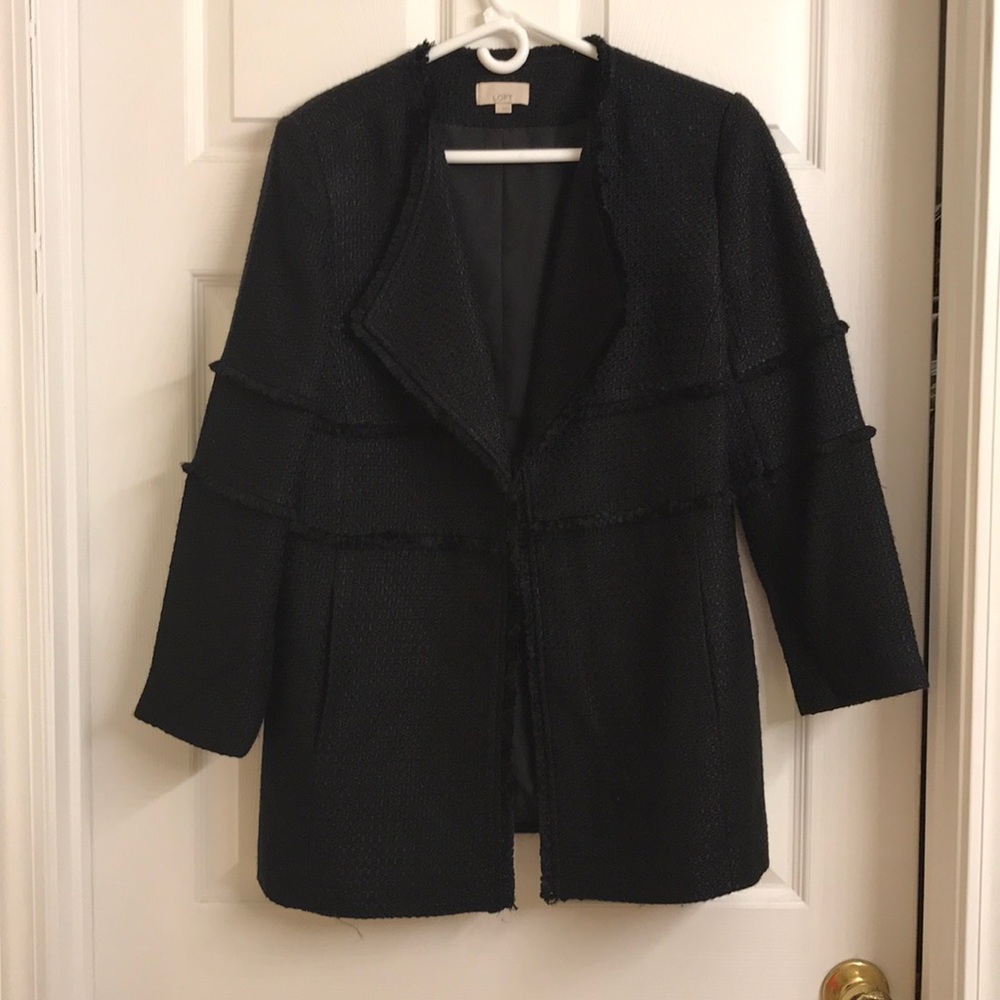Black dressy coat