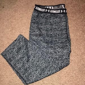 under armour crop leggings