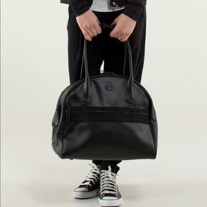 Lululemon sweat once a day gym bag