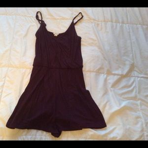 Maroon romper