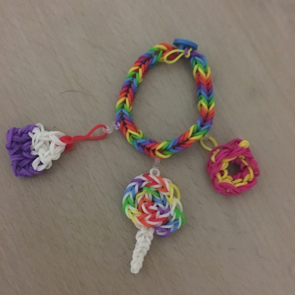 Rubber band bracelet