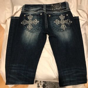 Miss Me Dark Wash Boot Cut Jeans