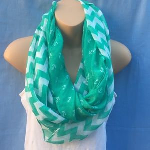 Mint Infinity Scarf