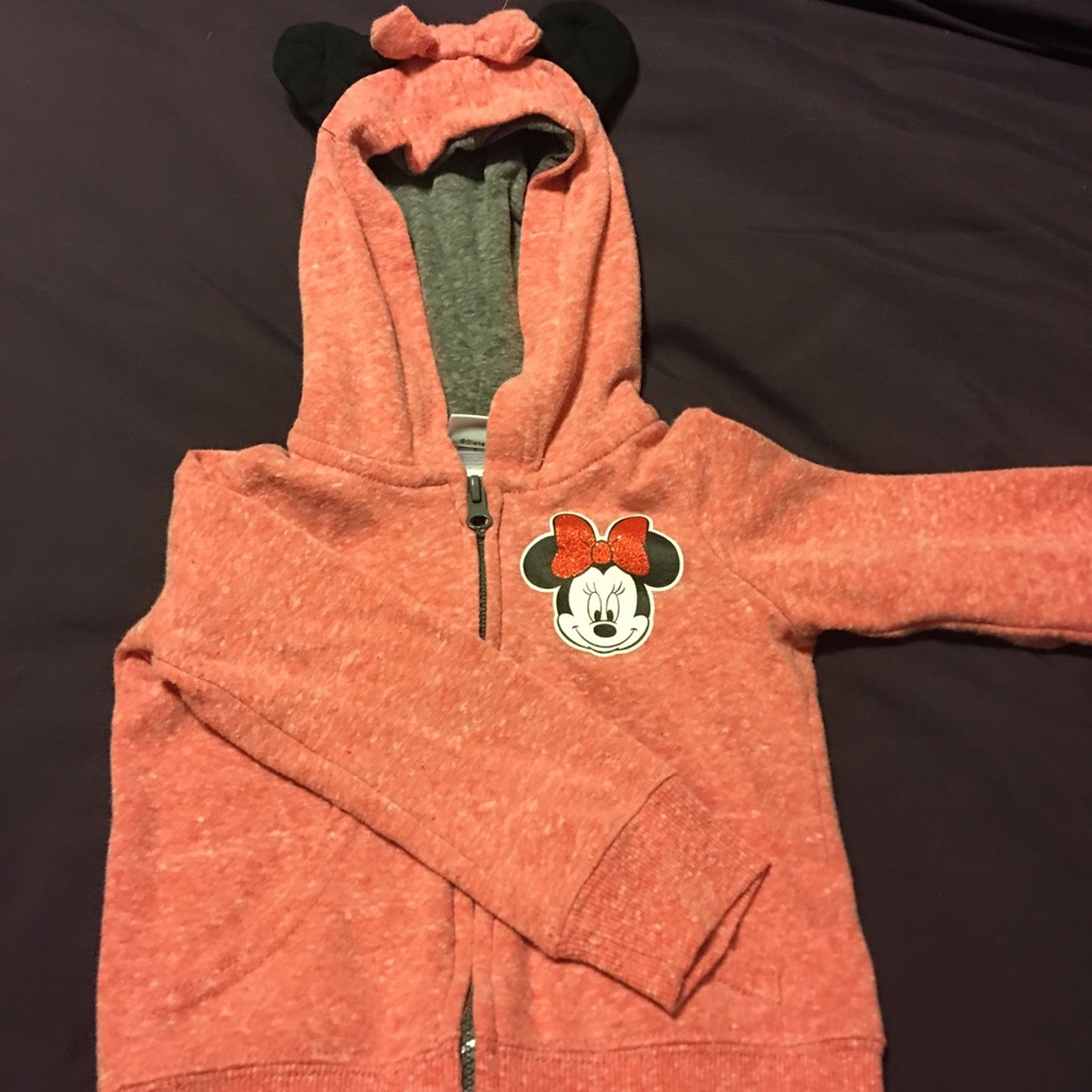Minnie Mouse Zip Up