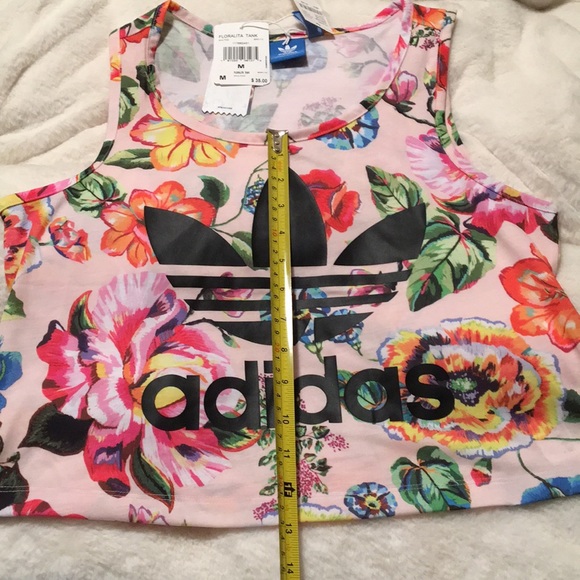 Adidas floral tank - Picture 3 of 5