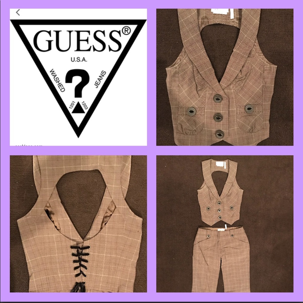 🔹Guess 2 piece suit 🔹sale!