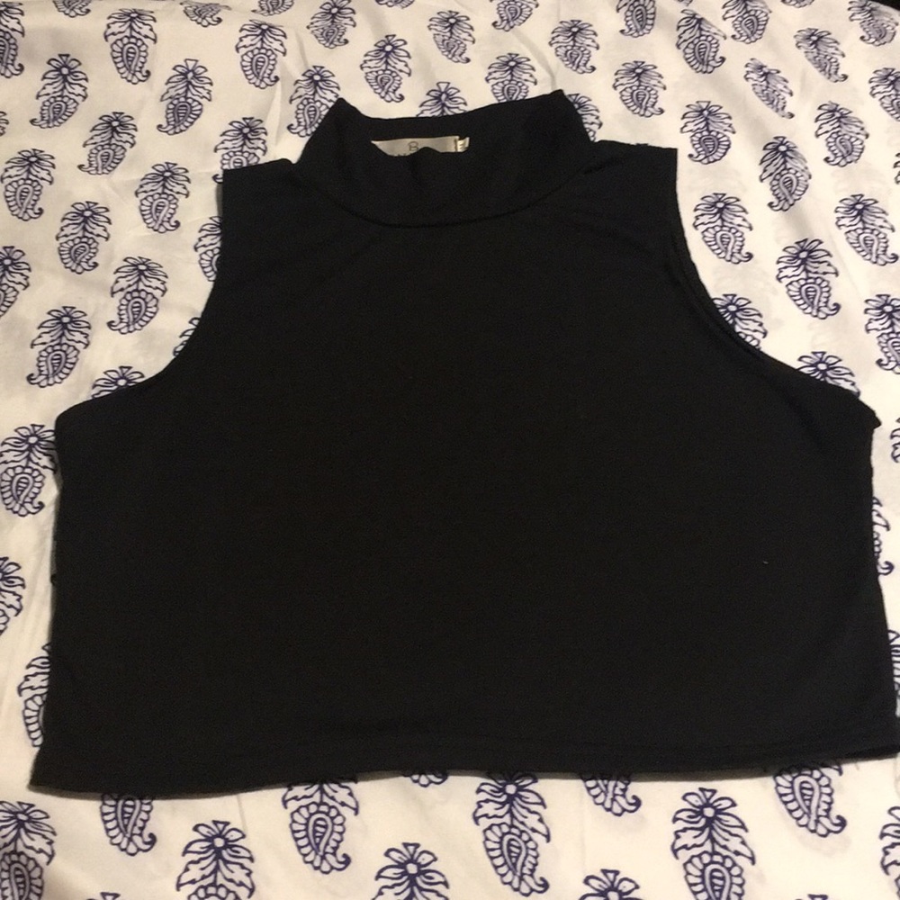 Turtleneck tank tops
