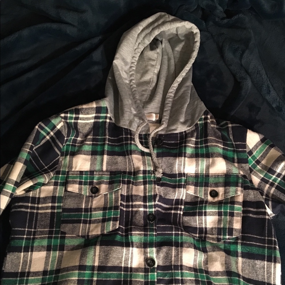 Hooded Flannel