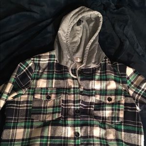Hooded Flannel