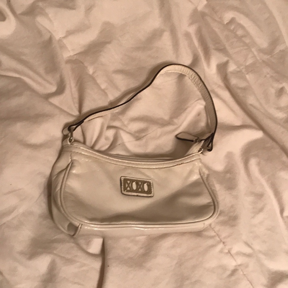 Xoxo white mini handbag