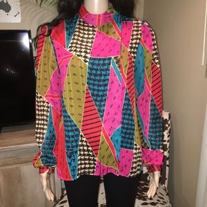 Retro button up