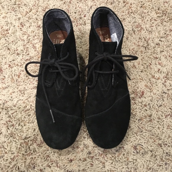 toms kids wedges