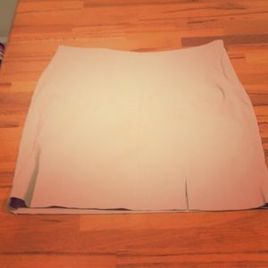 Express Stretch Khaki Skirt