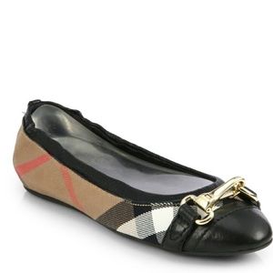 burberry womens flats