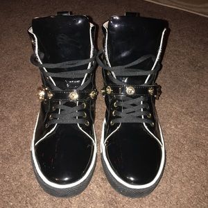 SOLD ON MERCARI Versace Men’s Patent Leather Shoes