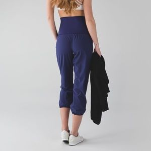 Lululemon Om Pant (size 10) Navy