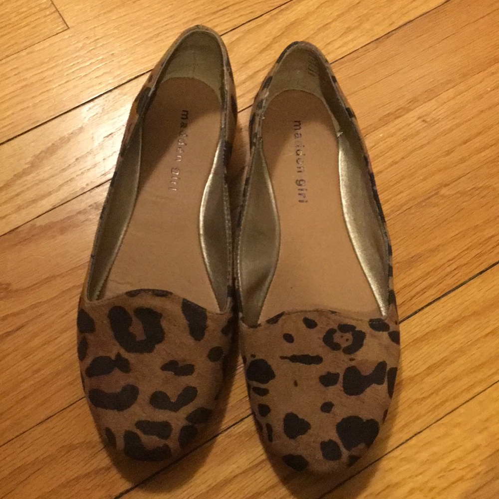 Madden Girl Leopard Print Loafers/Flats