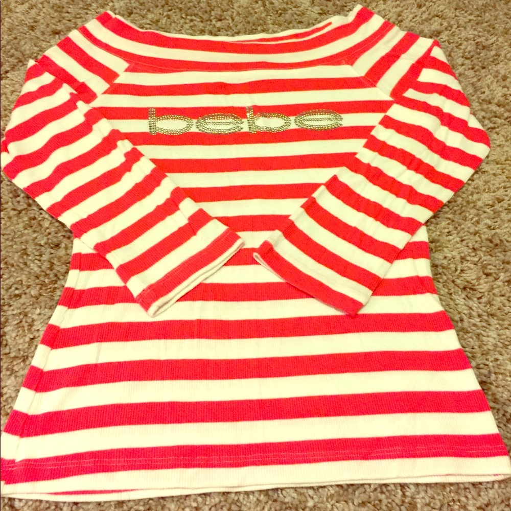 Bebe long sleeve shirt.