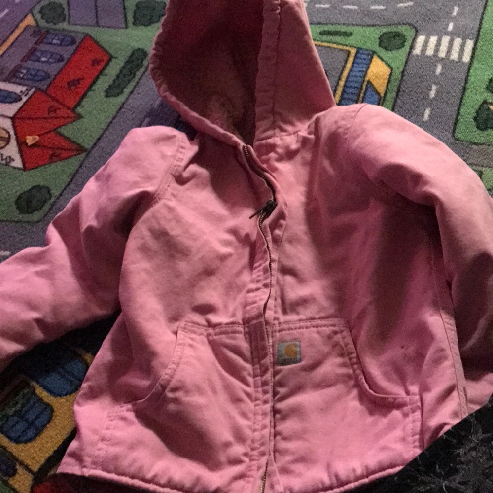 Pink Carhartt coat