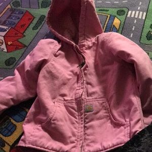 Pink Carhartt coat