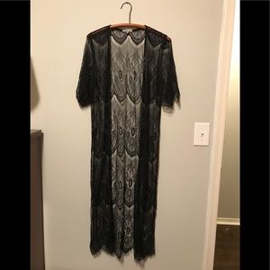 Charlotte Russe Lace Duster
