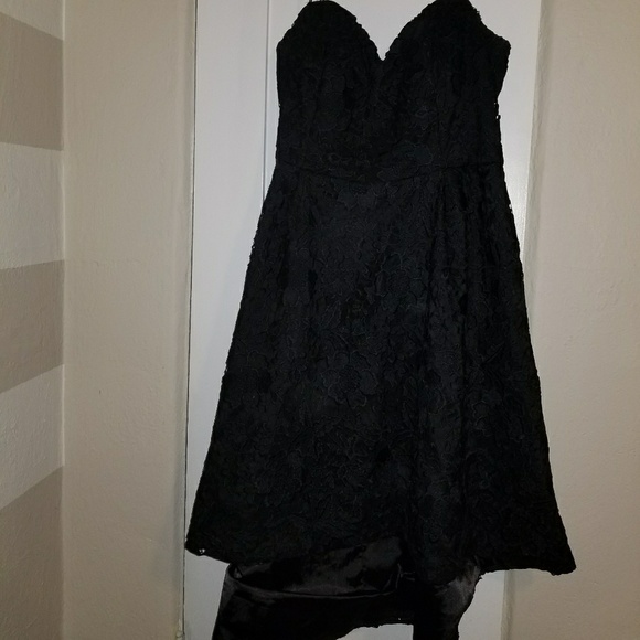City Chic Clara Lace Fit and Flare Dress - Picture 3 of 3