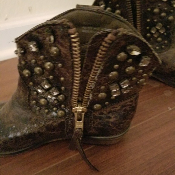 Embellished western mid-calf boots - Picture 4 of 4