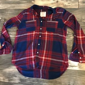 Mossimo boyfriend flannel size L