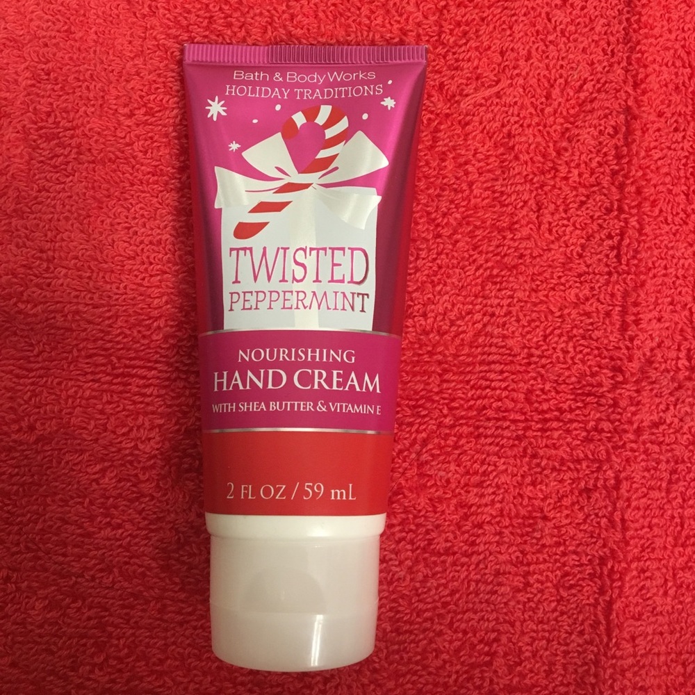 5x Twisted peppermint hand cream
