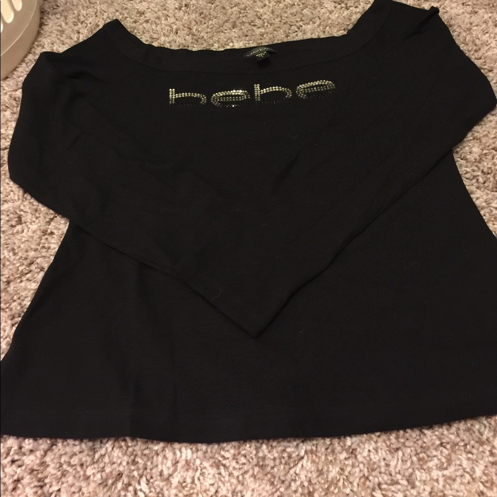Bebe long sleeve shirt.