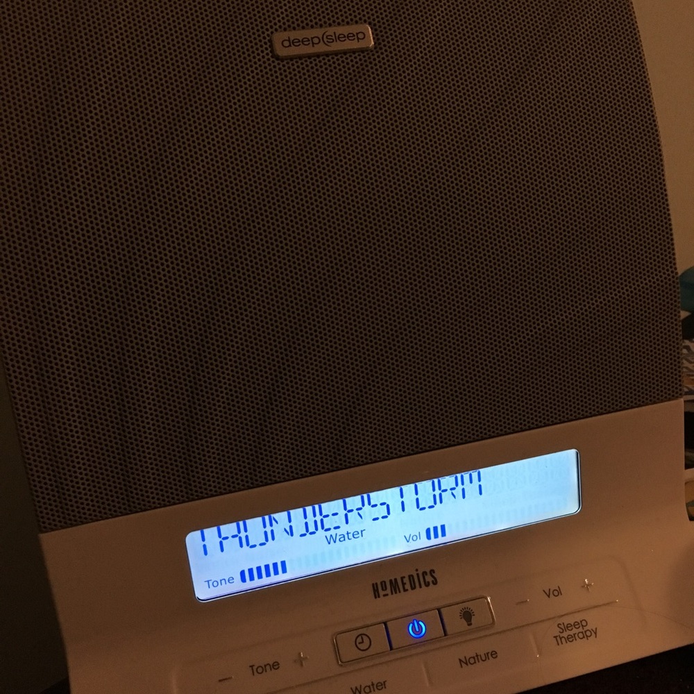 New HoMedics Deep Sleep Sound Machine