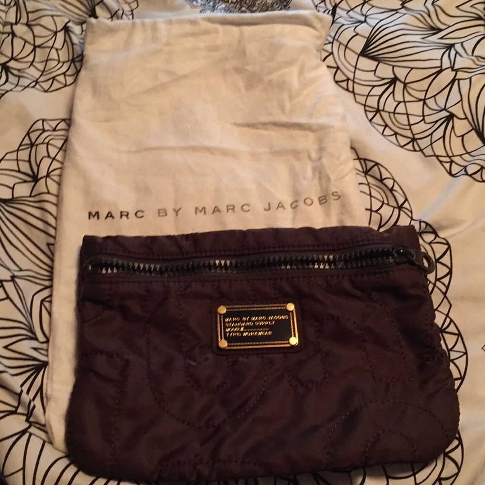 Marc by Marc Jacobs brown clutch