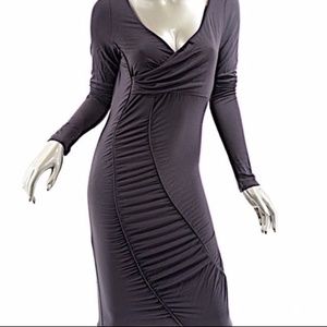 BARNEYS Above Knee, Linen/Spandex Dress- size M